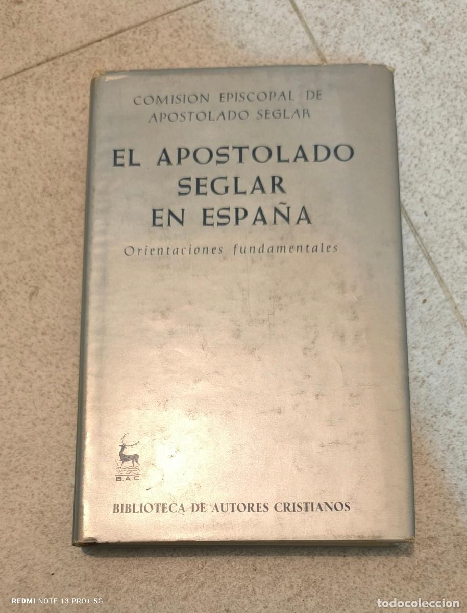 Libros de segunda mano: EL APOSTOLADO SEGLAR EN ESPA&Ntilde;A - Foto 1