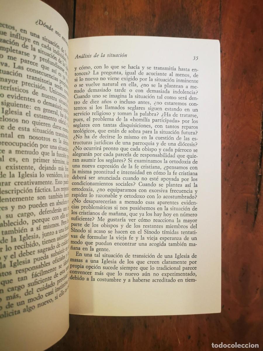 Libros de segunda mano: RAHNER, Karl. Cambio estructural de la Iglesia - Foto 3
