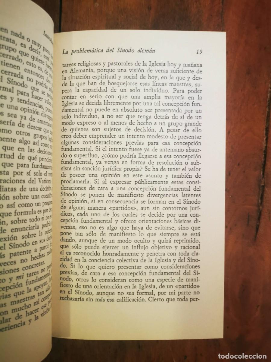Libros de segunda mano: RAHNER, Karl. Cambio estructural de la Iglesia - Foto 4