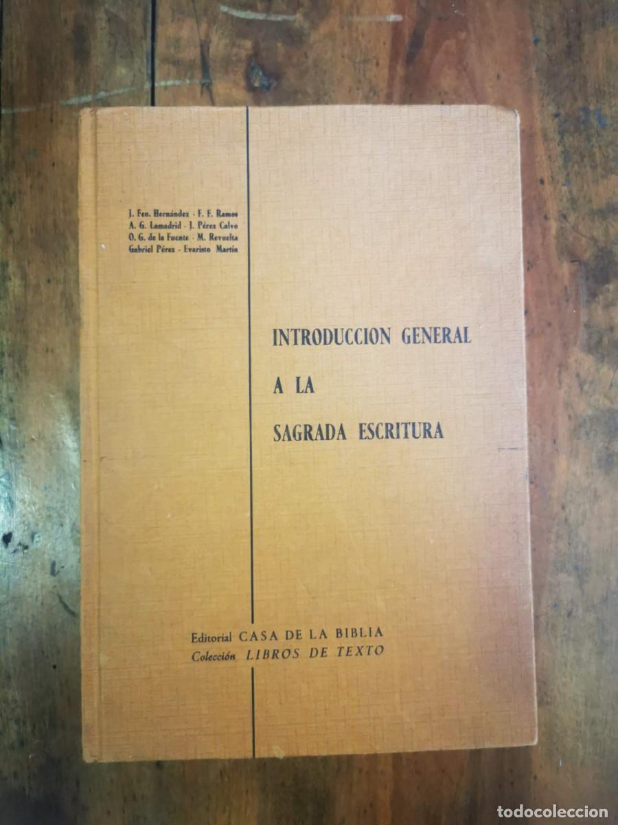 Libros de segunda mano: INTRODUCCI&Oacute;N general a la Sagrada Escritura - Foto 1