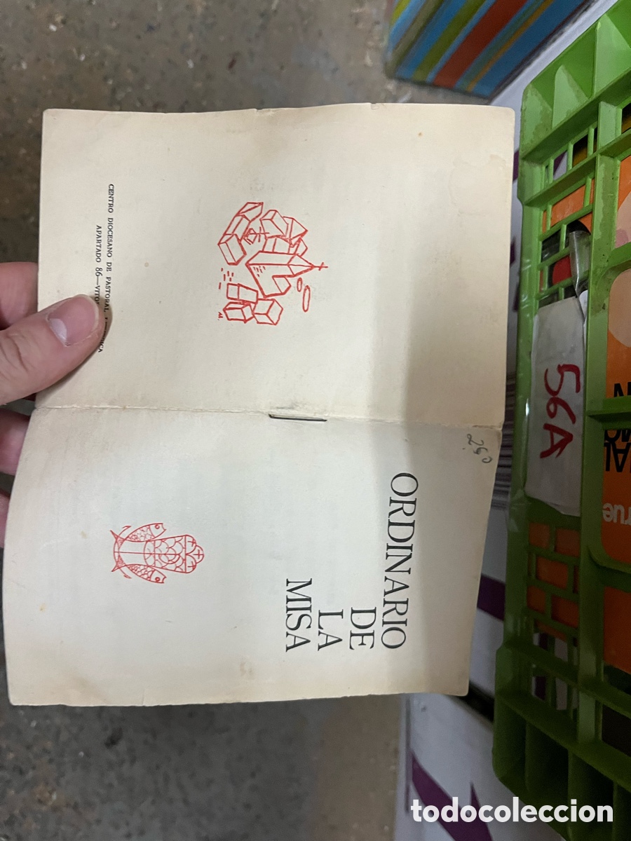 Libros de segunda mano: 56A ORDINARIO DE LA MISA centro diocesano pastoral