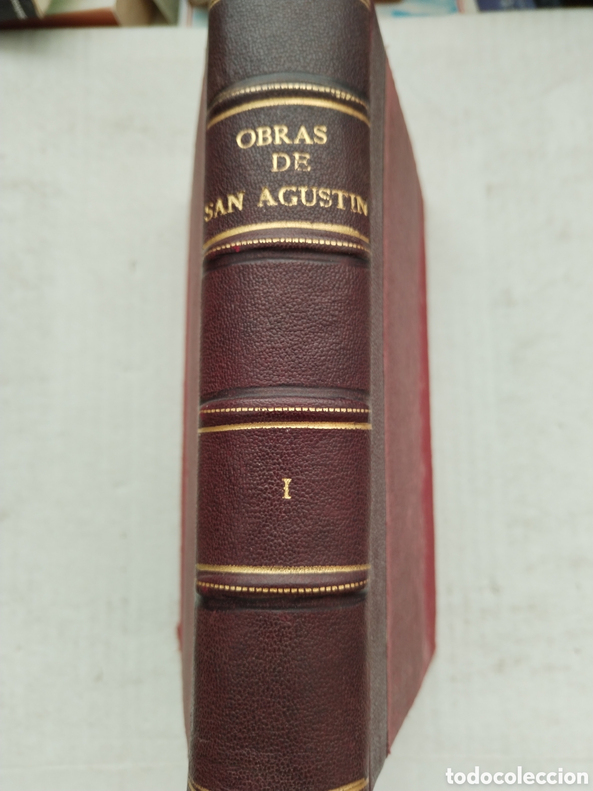 Libros de segunda mano: OBRAS DE SAN AGUSTIN TOMO I