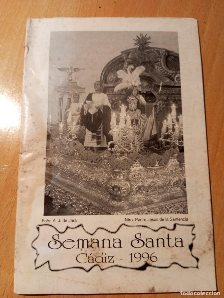 Libros de segunda mano: C&aacute;diz itinerario de la semana santa 1996