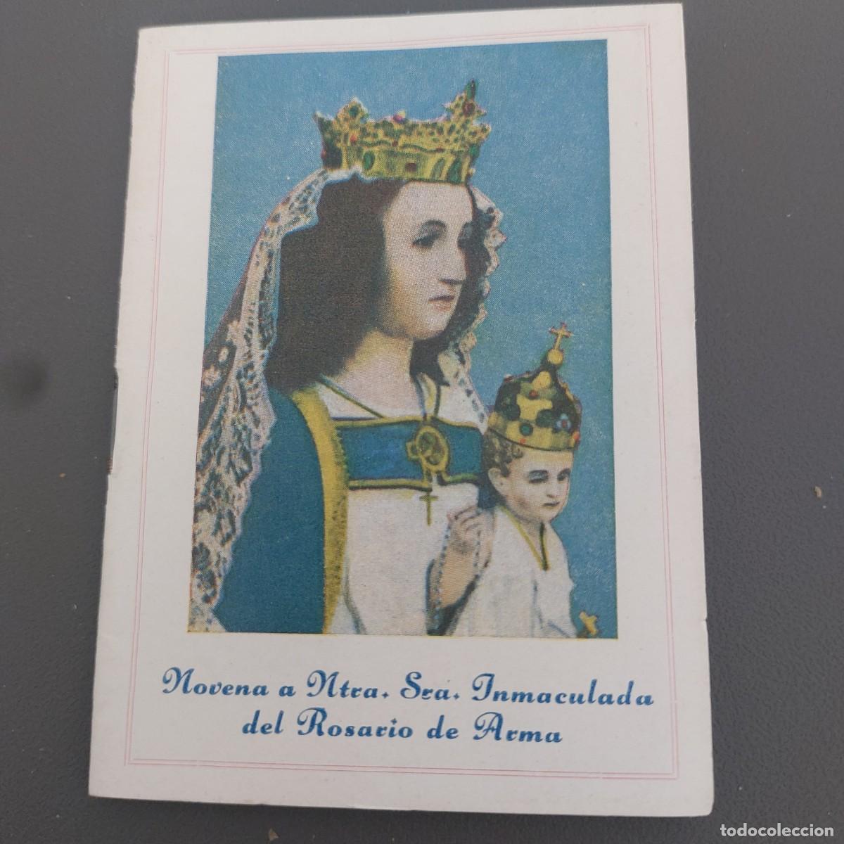 Gebrauchte B&uuml;cher: Novena a Ntra Sra Inmaculada del Rosario de Arma - 1956