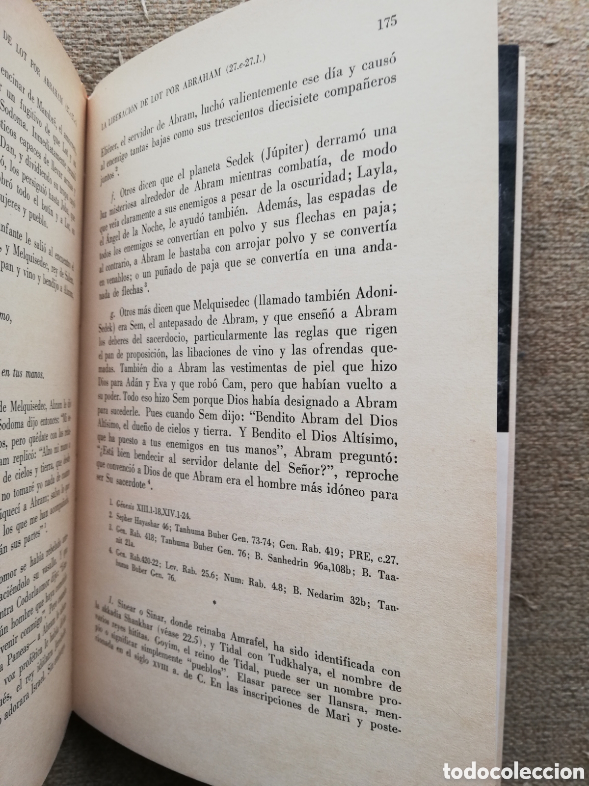 Libros de segunda mano: Los mitos hebreos. El libro del G&eacute;nesis, de Robert Graves y Raphael Patai - Foto 3