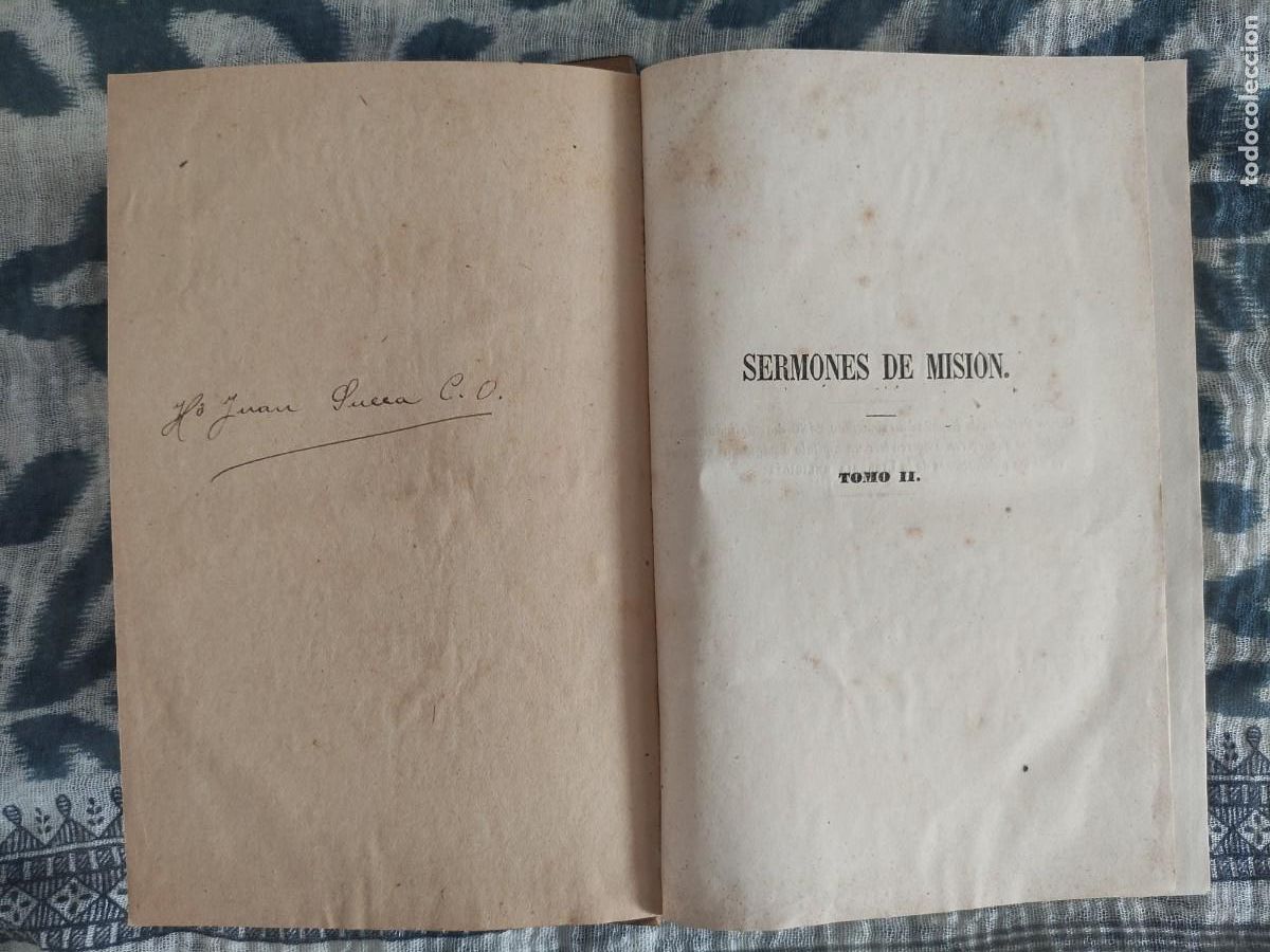 Libros de segunda mano: SERMONES DE MISION. TOMO II. 1864 - Foto 5