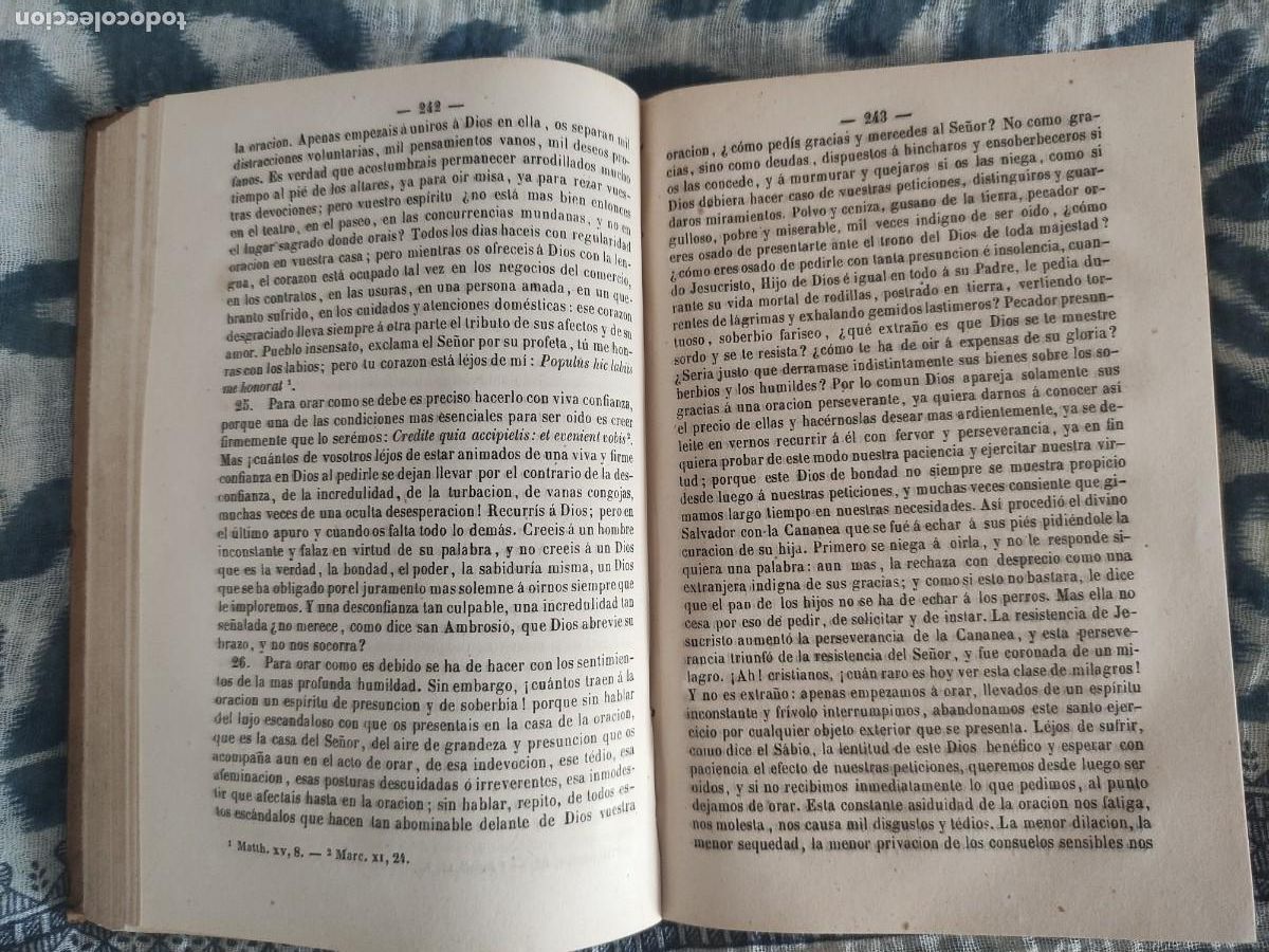 Libros de segunda mano: SERMONES DE MISION. TOMO II. 1864 - Foto 10