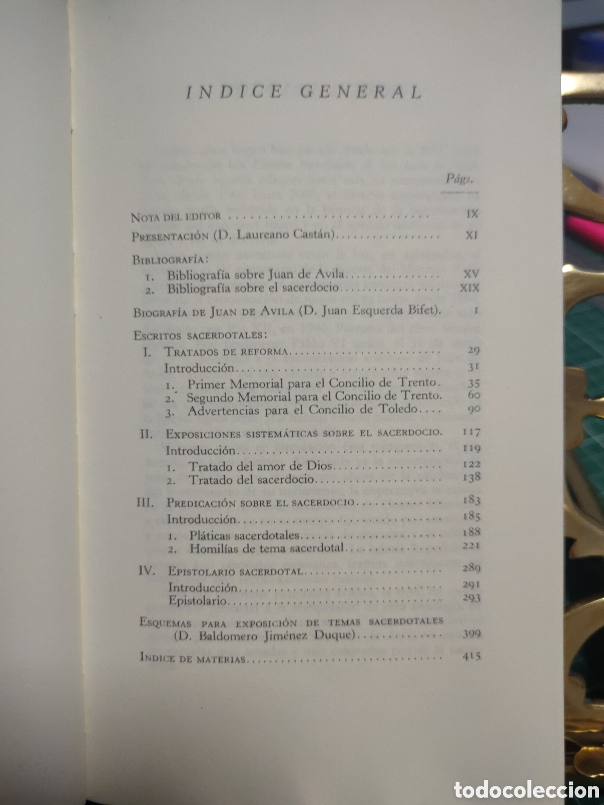 Libros de segunda mano: Juan de &Aacute;vila. Escritos Sacerdotales - Foto 3