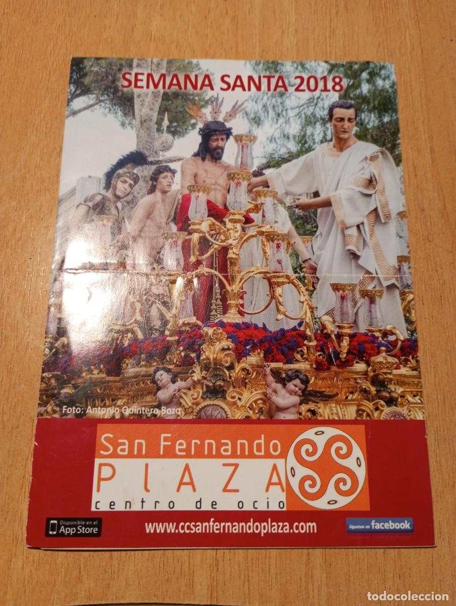 Libros de segunda mano: Semana santa san Fernando 2018 triptico