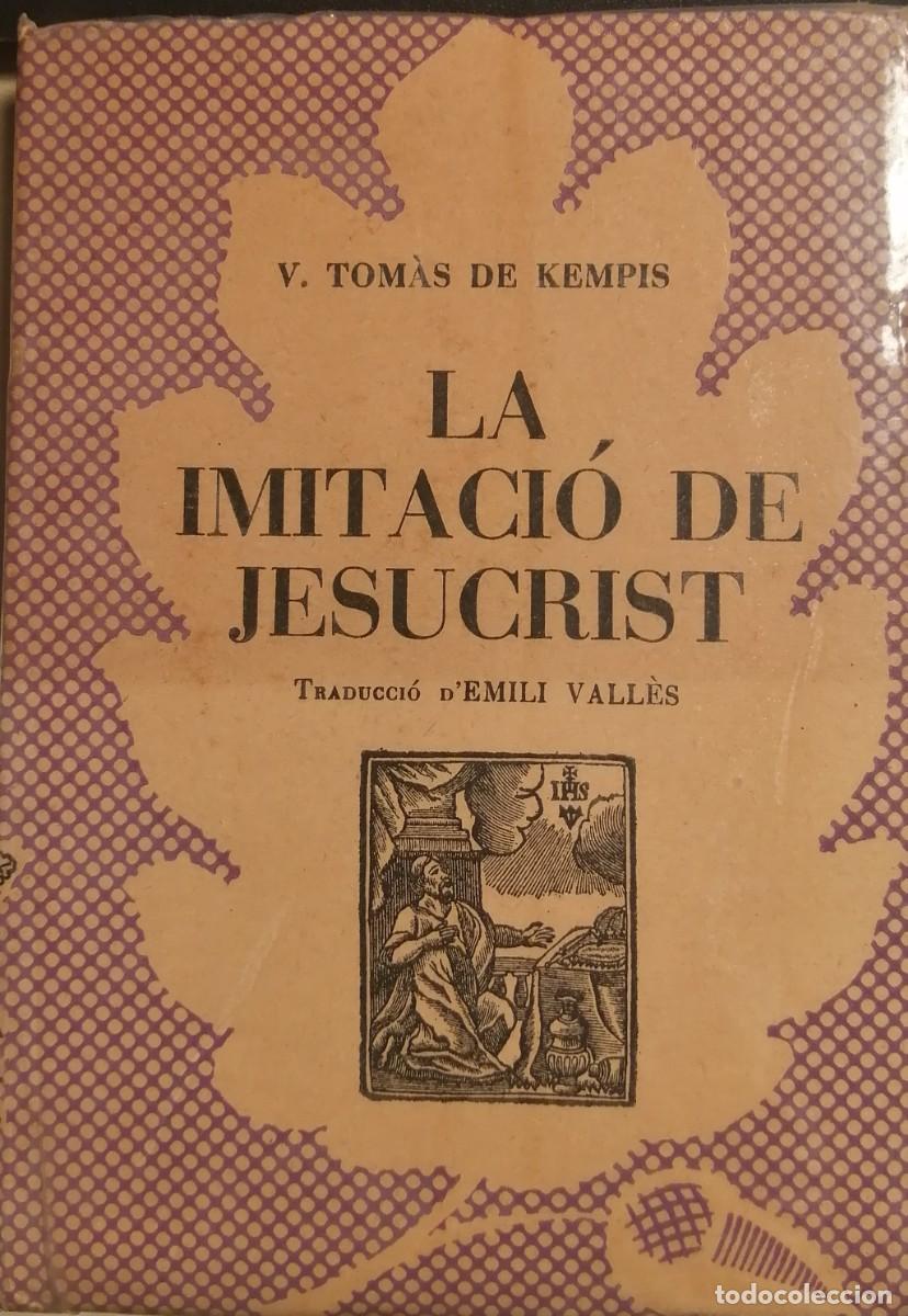 Libros de segunda mano: La imitaci&oacute; de Jesucrist V. Tom&agrave;s de Kempis - Foto 1
