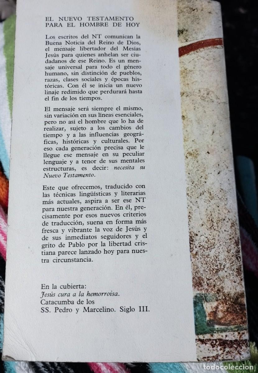 Libros de segunda mano: Libro Nuevo Testamento ediciones cristianas 1991 - Foto 5
