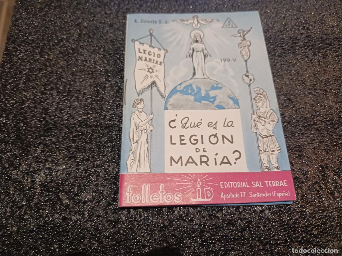 Libros de segunda mano: folleto cuadernillo, &iquest;que es la legion de maria?