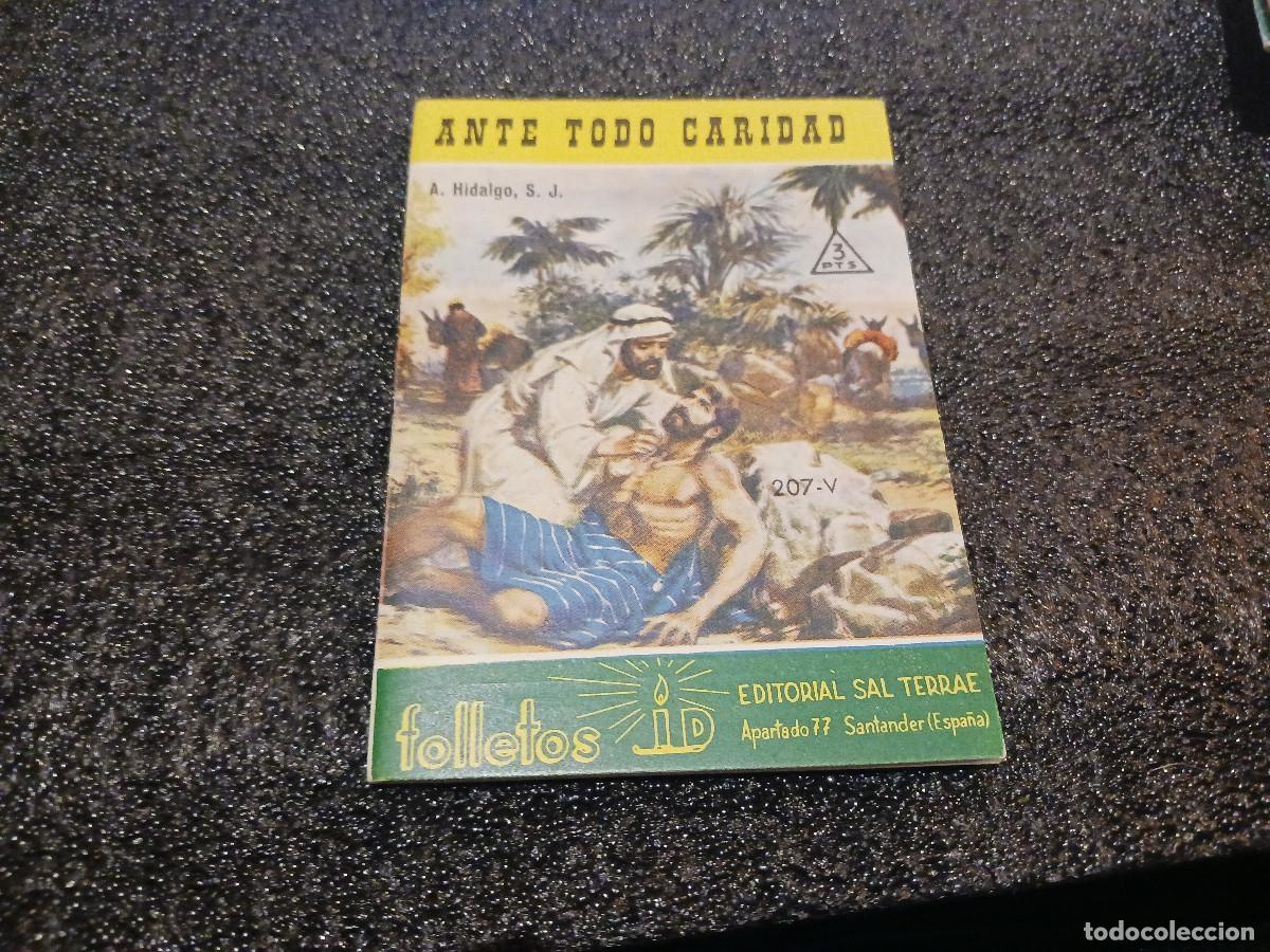 Libros de segunda mano: folleto cuadernillo, ante todo caridad