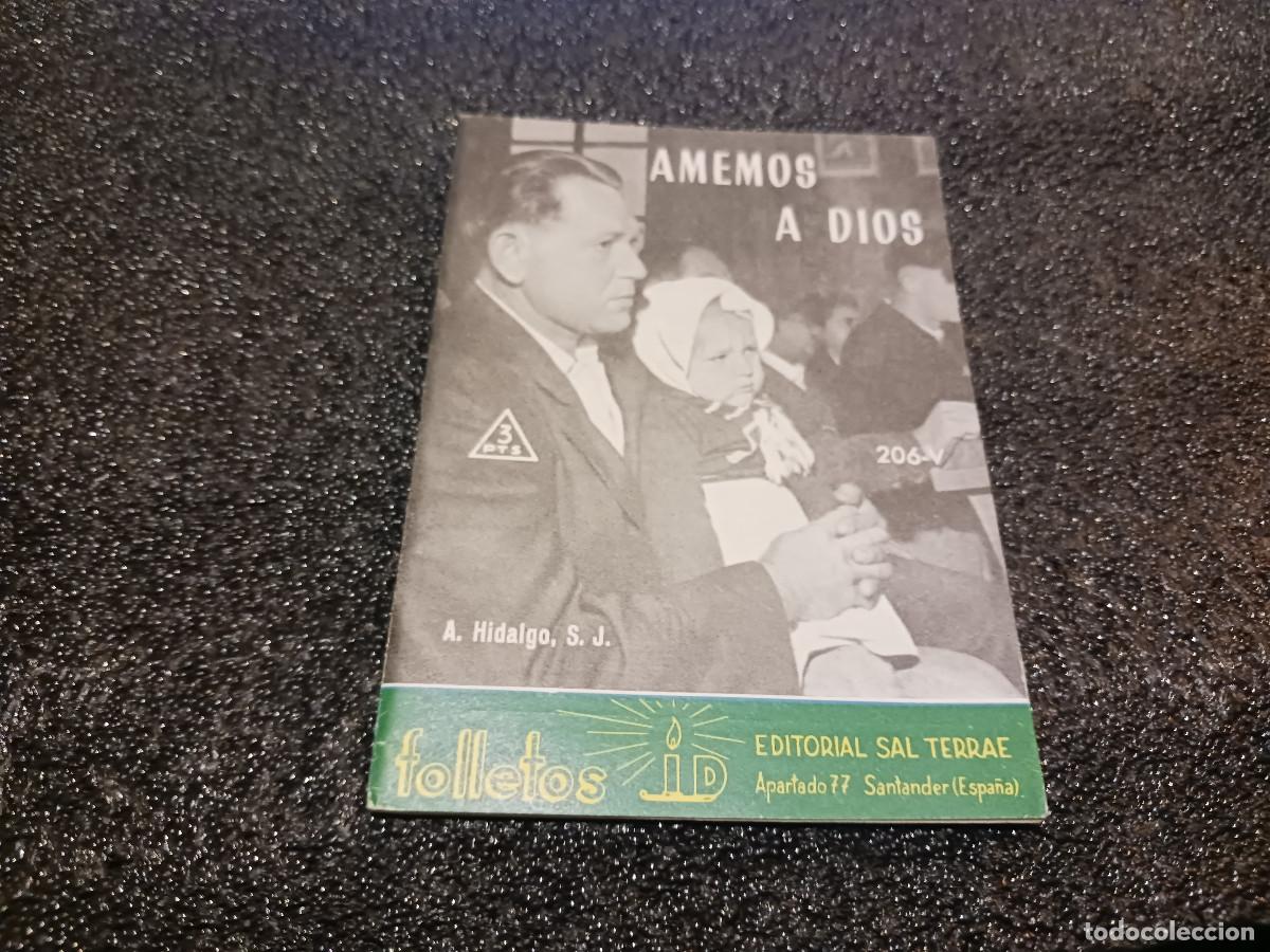 Libros de segunda mano: folleto cuadernillo, amemos a dios