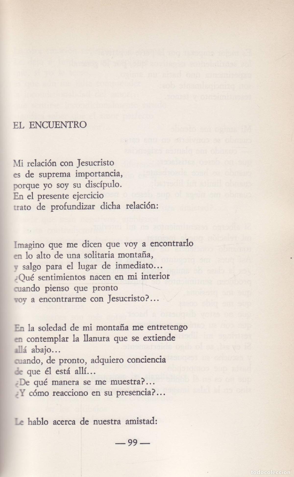 Libros de segunda mano: El manantial (ejercicios espirituales) - de Mello, Anthony - Foto 2