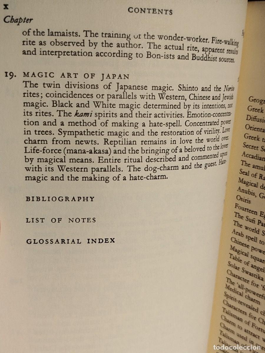 Libros de segunda mano: 1973. Oriental magic. Idries Shah. - Foto 9