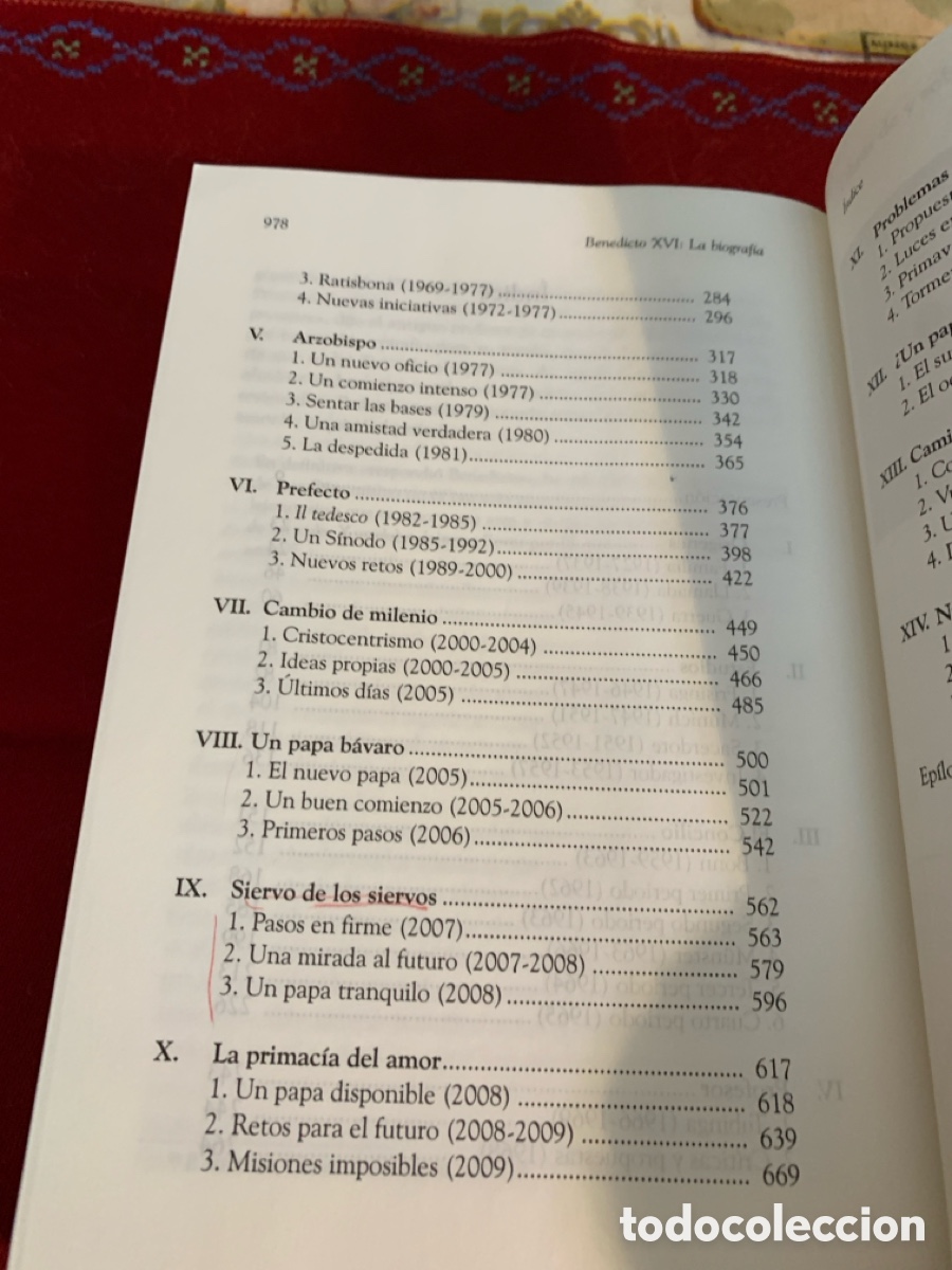 Libros de segunda mano: Benedicto XVI. La biograf&iacute;a. Pablo Blanco. - Foto 9