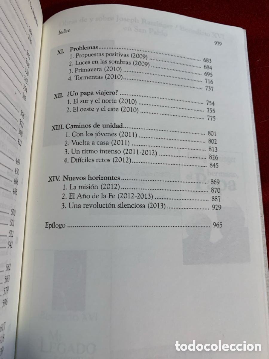 Libros de segunda mano: Benedicto XVI. La biograf&iacute;a. Pablo Blanco. - Foto 10