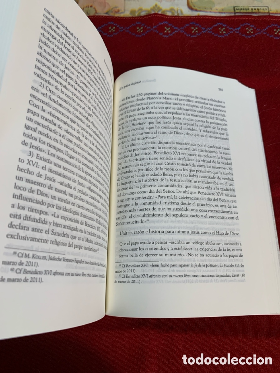Libros de segunda mano: Benedicto XVI. La biograf&iacute;a. Pablo Blanco. - Foto 11