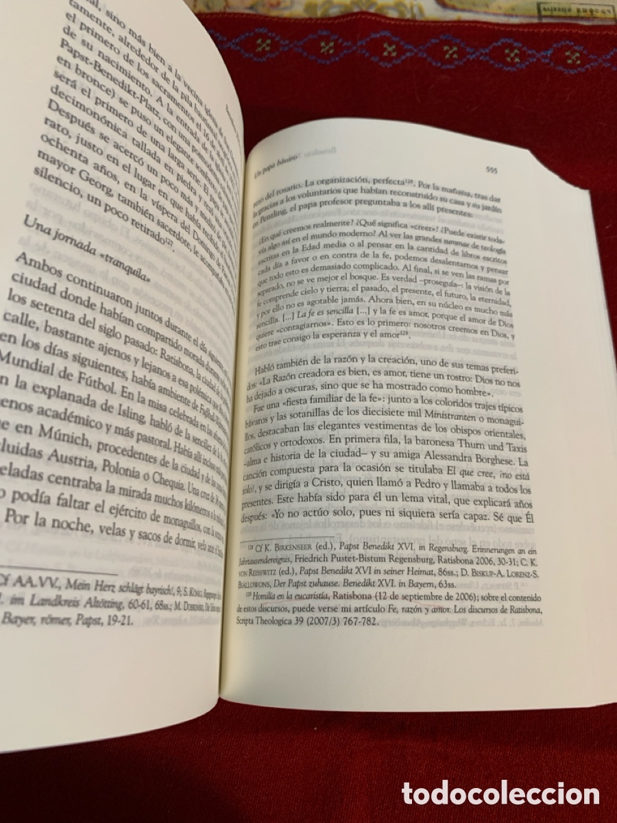 Libros de segunda mano: Benedicto XVI. La biograf&iacute;a. Pablo Blanco. - Foto 12
