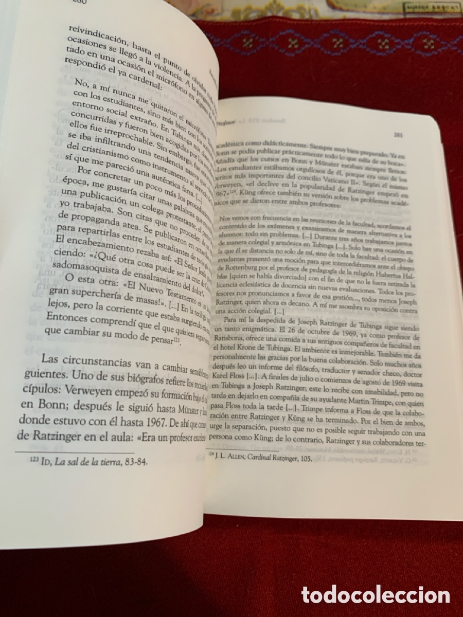 Libros de segunda mano: Benedicto XVI. La biograf&iacute;a. Pablo Blanco. - Foto 13