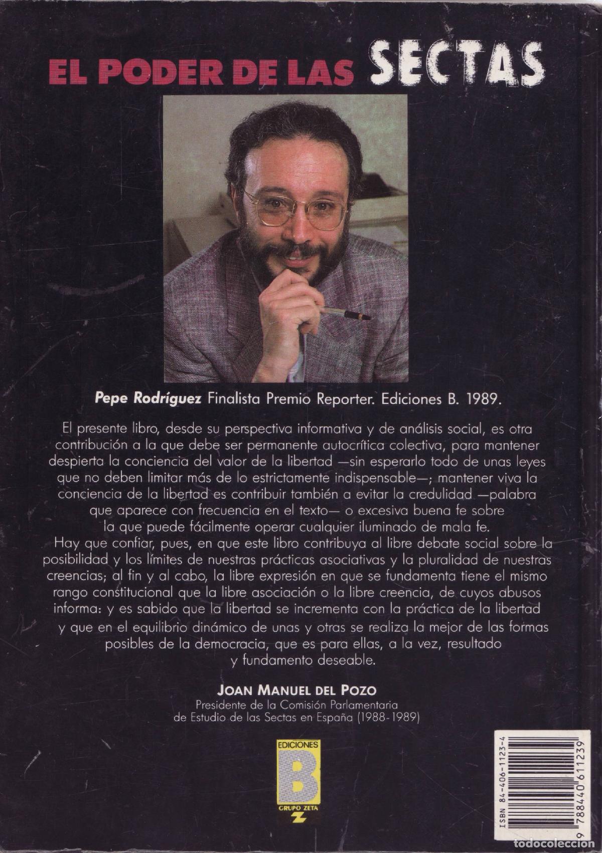 Libros de segunda mano: El poder de las sectas - Rodriguez, Pepe - Foto 2