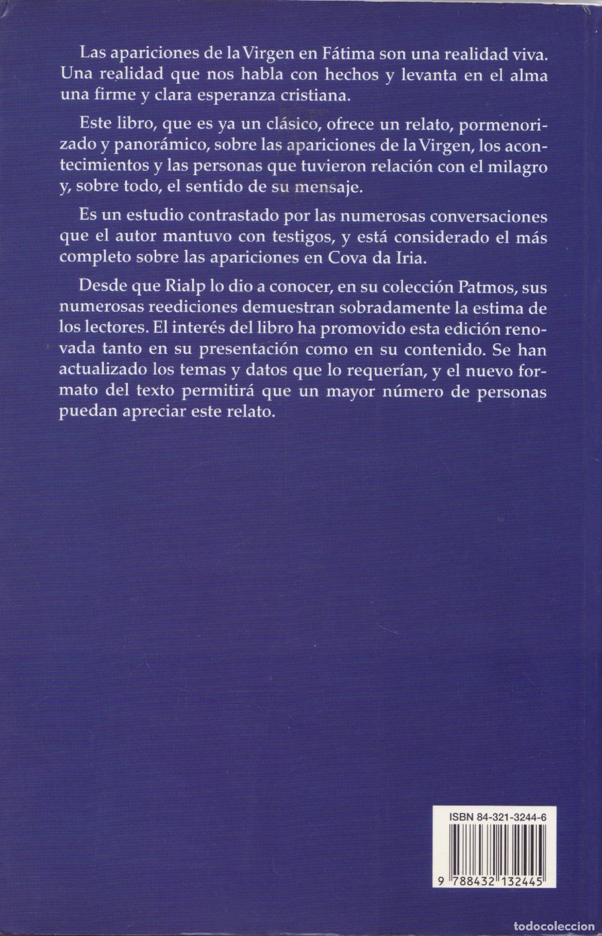 Libros de segunda mano: La virgen de Fatima - Barthas, C. - Foto 2