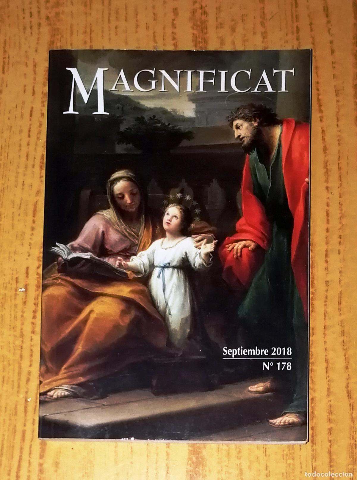 Second hand books: MAGNIFICAT: El mensual de la oraci&oacute;n de la Iglesia. Septiembre 2018, N&ordm; 178.- EDM - Magnificat, 2018