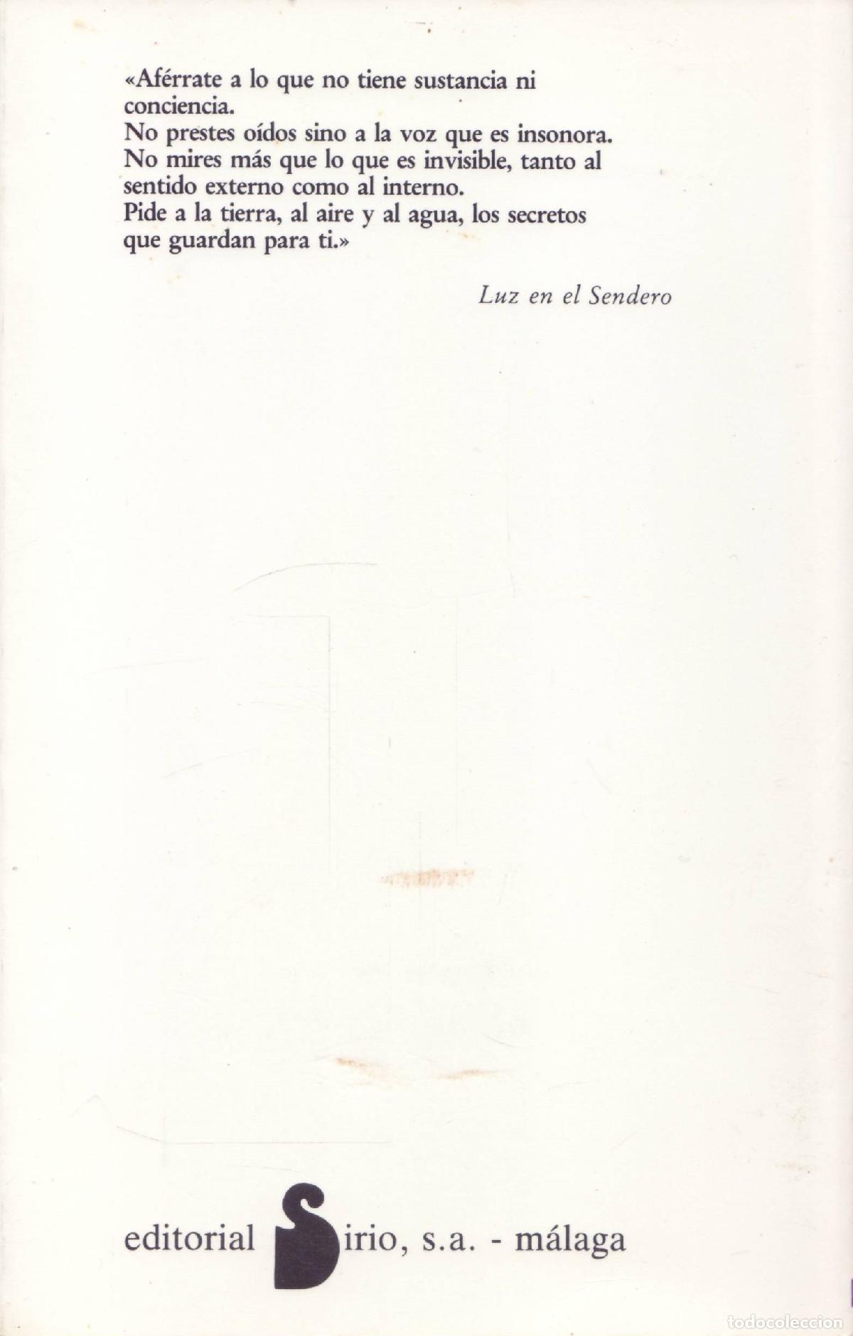 Libros de segunda mano: Luz en el sendero - Collins, Mabel - Foto 3