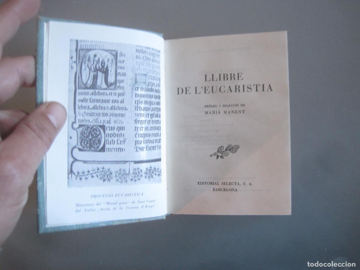 Libros de segunda mano: Maria Manet - Llibre de leucaristia - Selecta - Foto 1