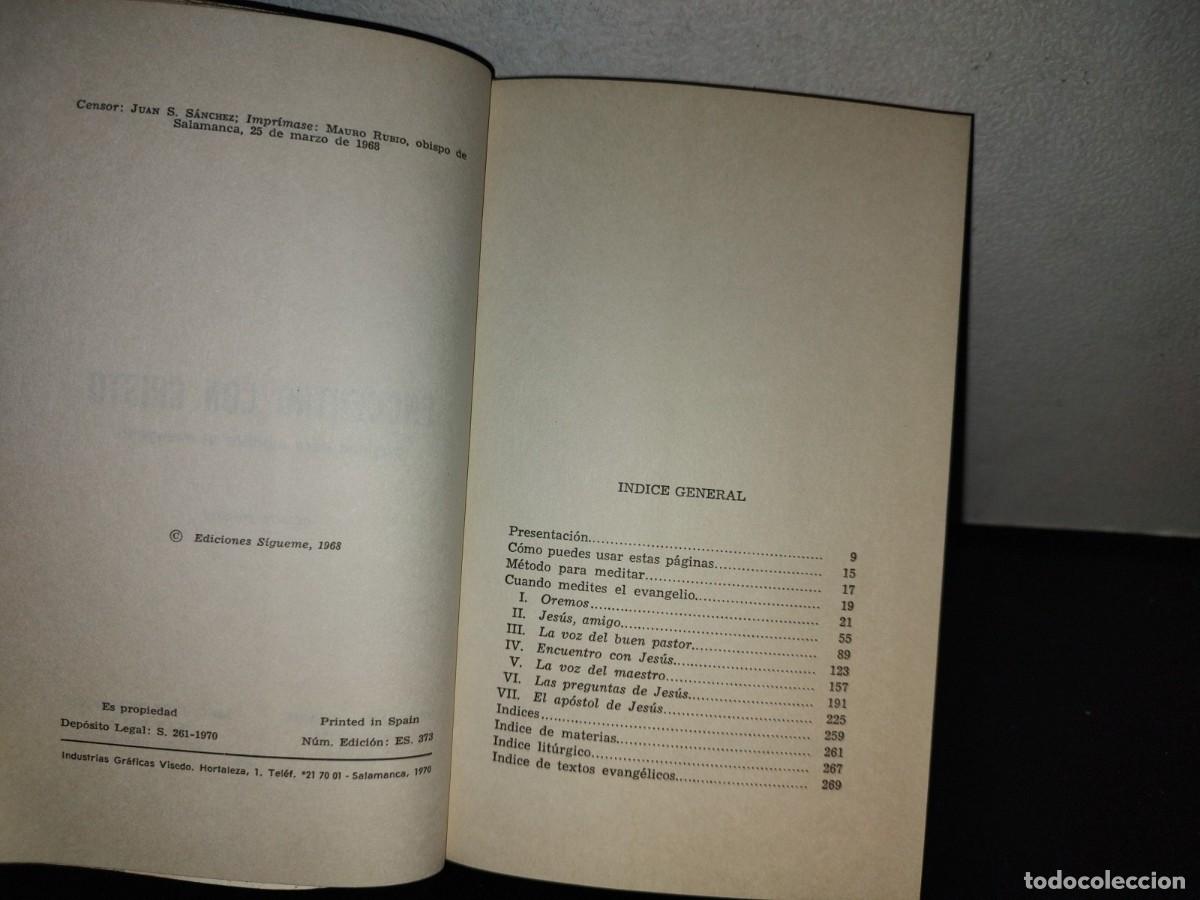 Libros de segunda mano: 120- ENCUENTRO CON CRISTO - J. ESQUERDA - 1970 - Foto 5