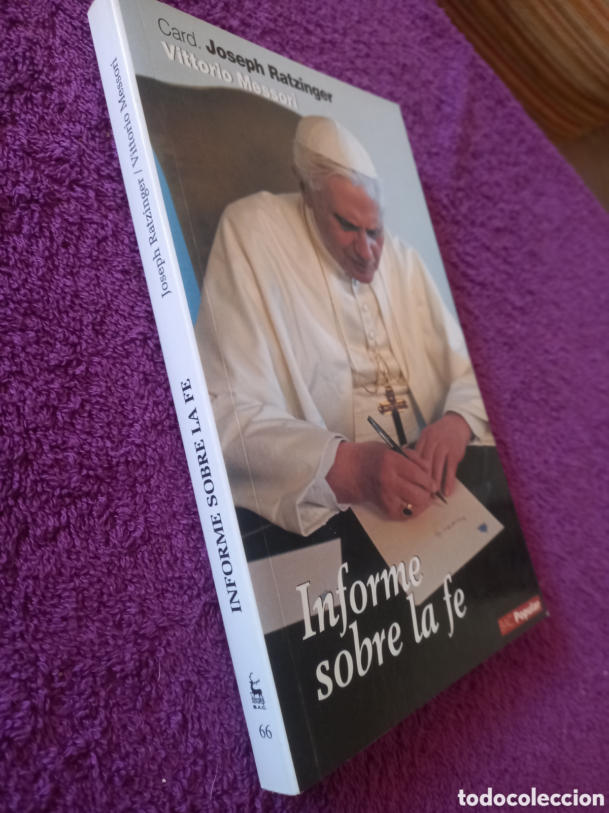 Libros de segunda mano: Informe sobre la fe. Joseph Ratzinger. - Foto 2