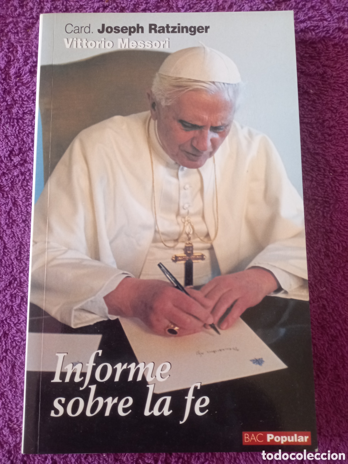 Libros de segunda mano: Informe sobre la fe. Joseph Ratzinger. - Foto 1