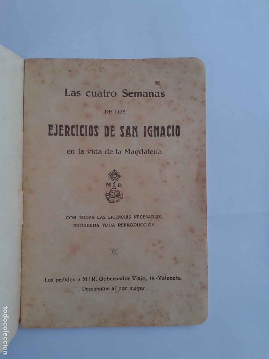 Libros de segunda mano: LOS EJERCICIOS DE SAN IGNACIO EN LA VIDA DE LA MAGDALENA - Foto 3