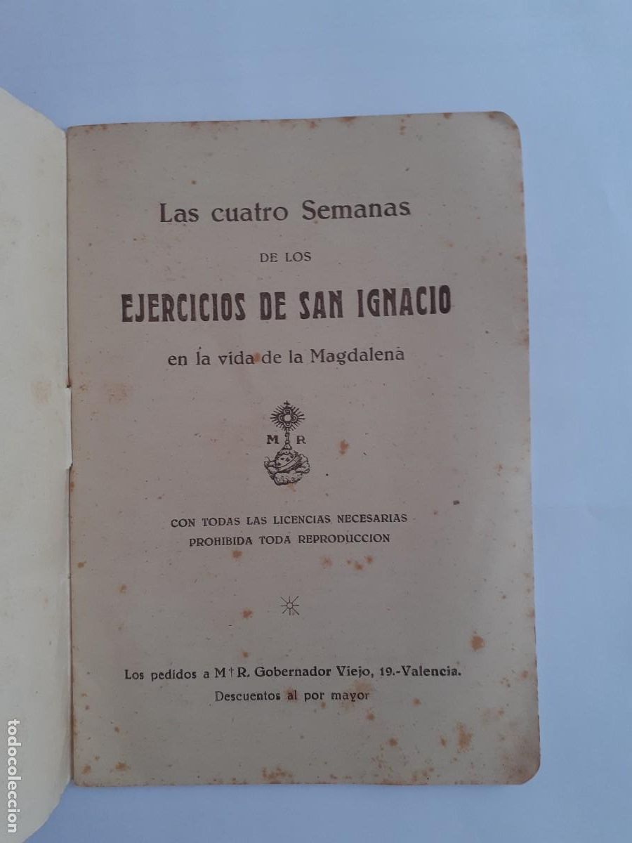Libros de segunda mano: LOS EJERCICIOS DE SAN IGNACIO EN LA VIDA DE LA MAGDALENA - Foto 3