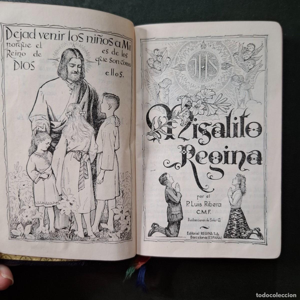 Libros de segunda mano: Misalito Regina - Luis Ribera - 1958 - Foto 1