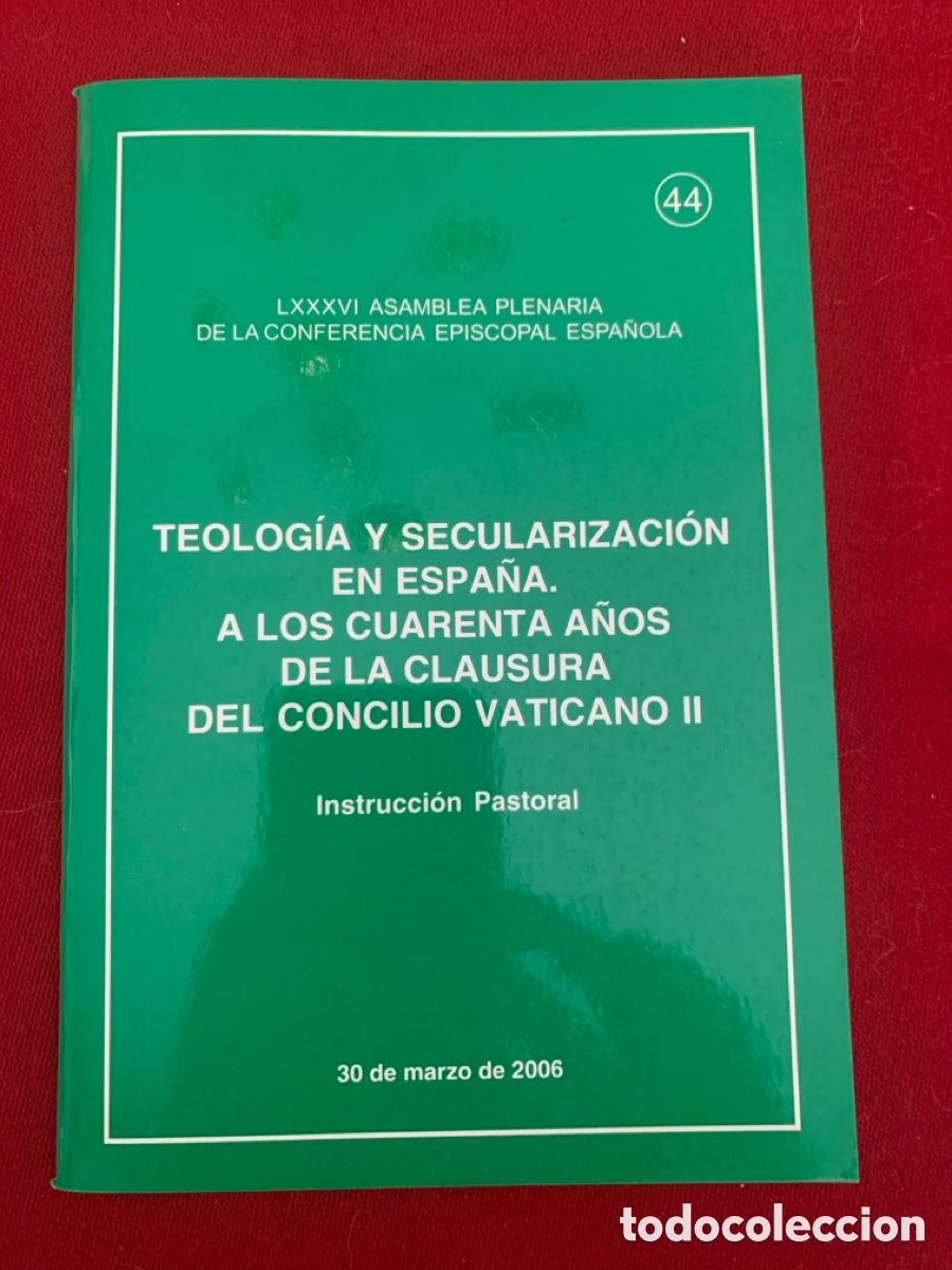 Libri di seconda mano: Teolog&iacute;a y secularizaci&oacute;n en Espa&ntilde;a.