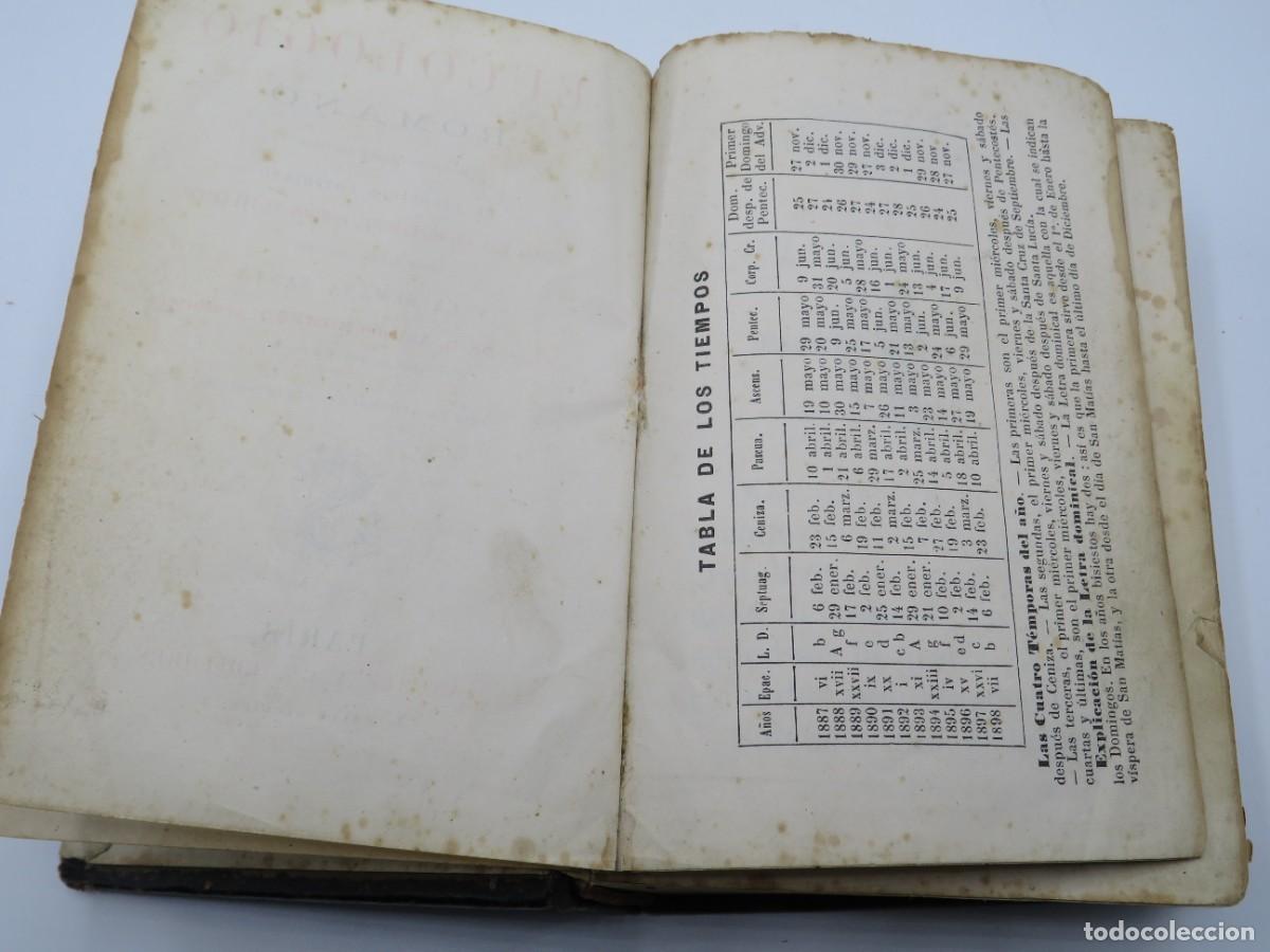 Libros de segunda mano: ANTIGUO LIBRO EUCOLOGIO ROMANO n. 104 B - Foto 8