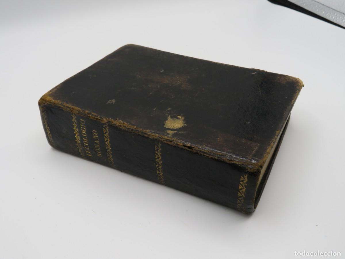 Libri di seconda mano: ANTIGUO LIBRO EUCOLOGIO ROMANO n. 104 B