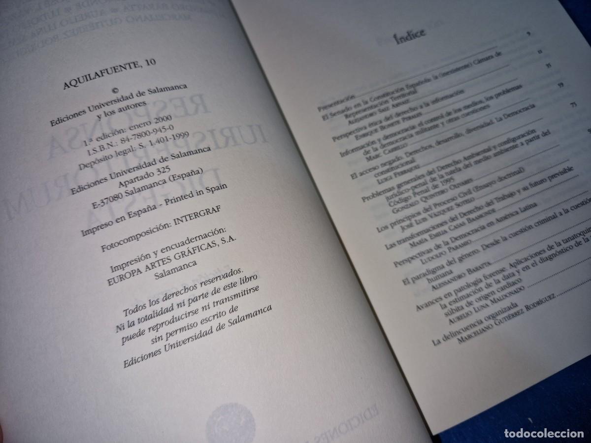 Libros de segunda mano: RESPONSA IURISPERITORUN DIGESTA - NUEVO - Foto 2