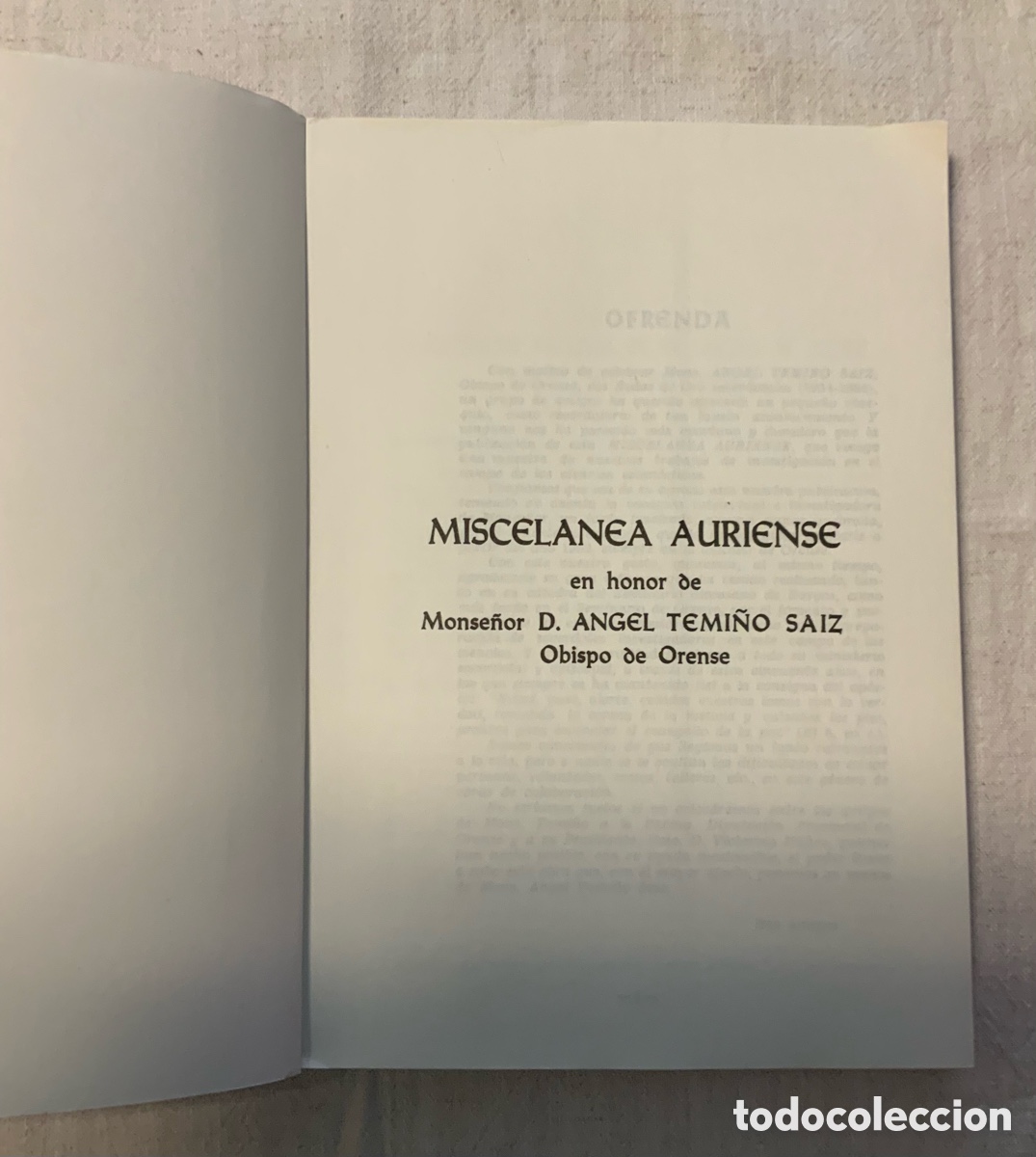 Libros de segunda mano: Miscel&aacute;nea auriense. - Foto 4