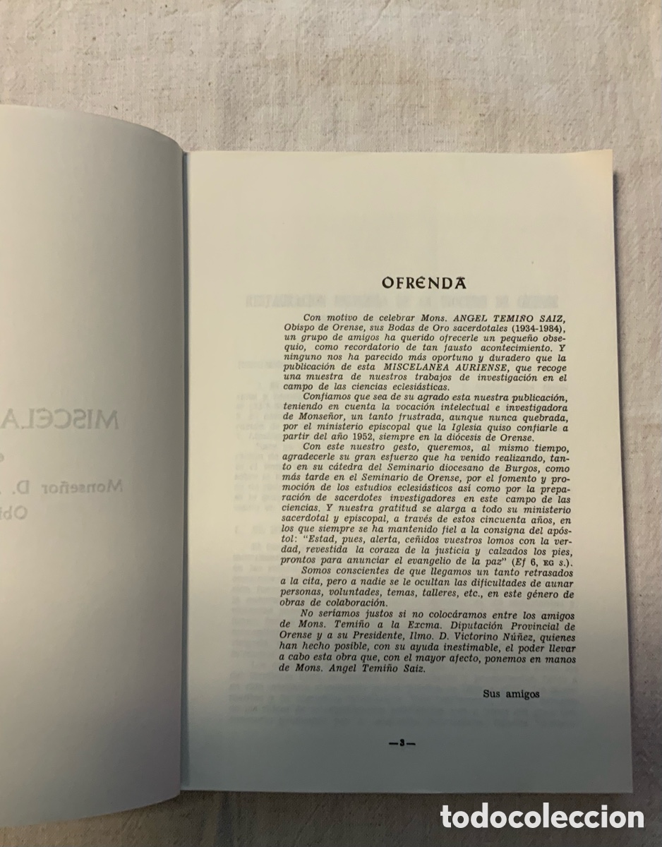 Libros de segunda mano: Miscel&aacute;nea auriense. - Foto 5