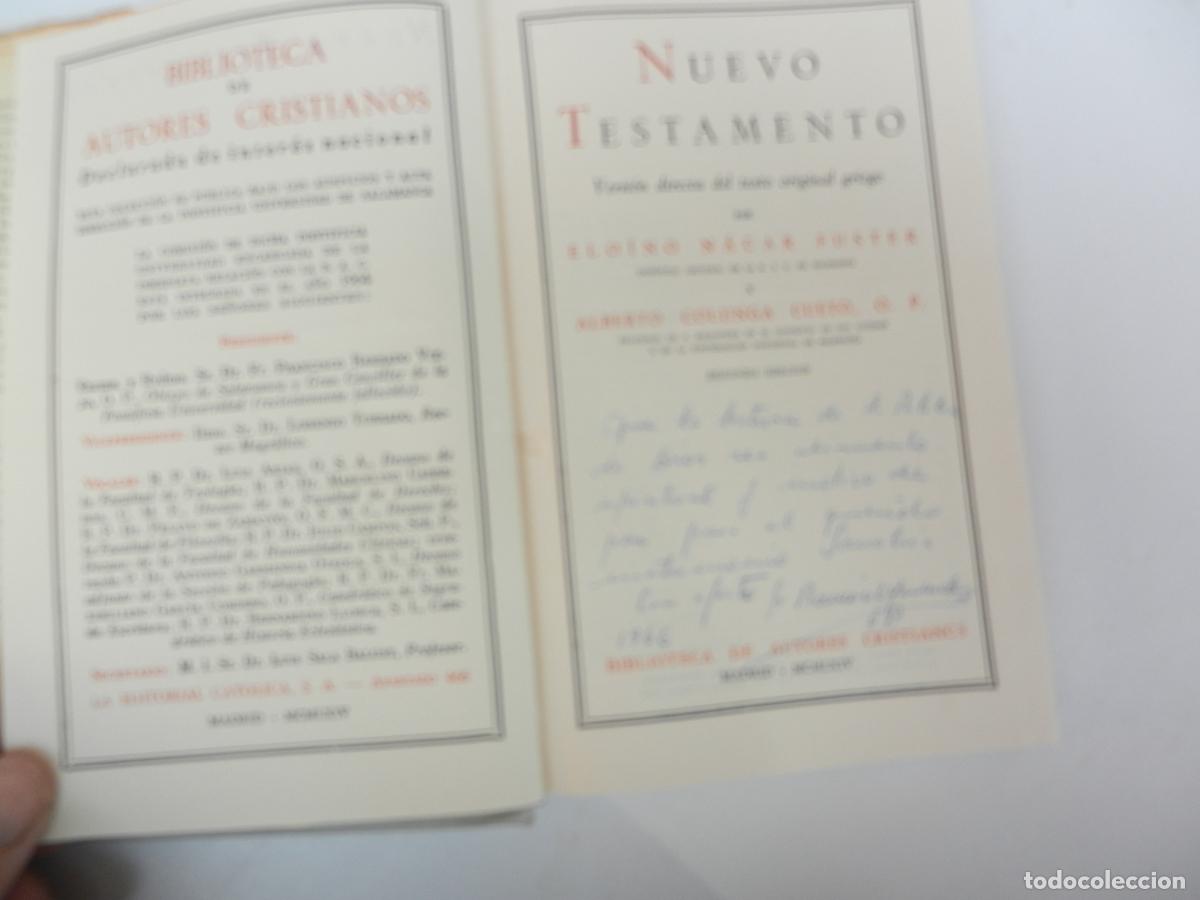 Libros de segunda mano: NUEVO TESTAMENTO - NACAR-COLUNGA - BAC 1964. - Foto 4