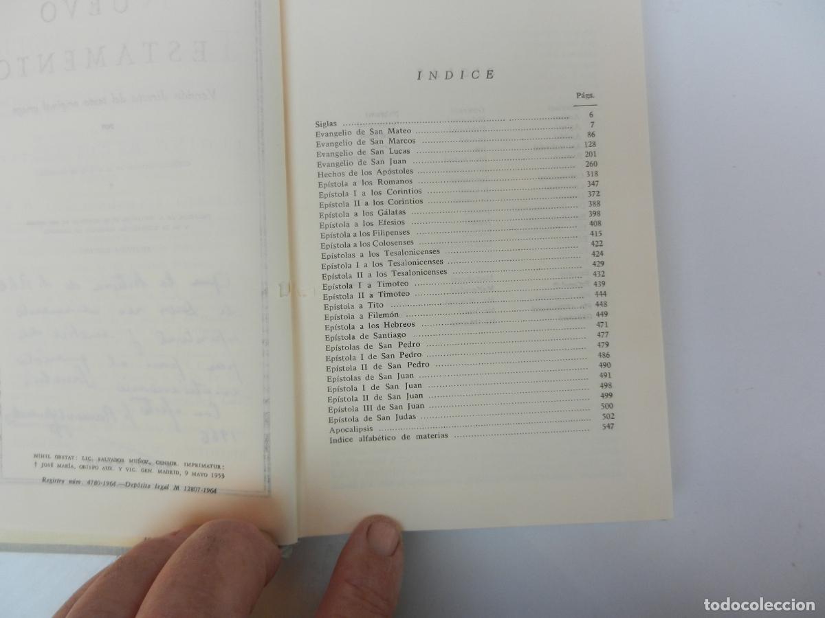 Libros de segunda mano: NUEVO TESTAMENTO - NACAR-COLUNGA - BAC 1964. - Foto 5