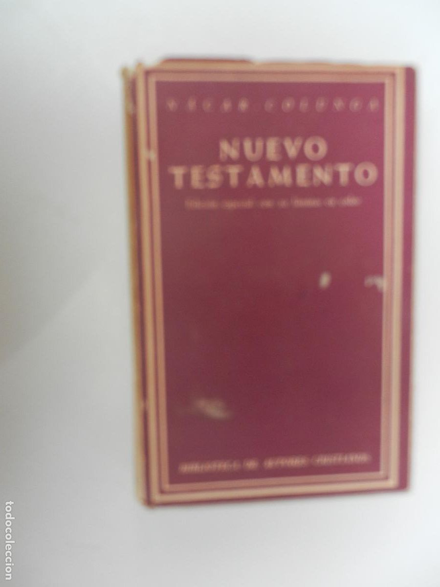 Libros de segunda mano: NUEVO TESTAMENTO - NACAR-COLUNGA - BAC 1964. - Foto 1