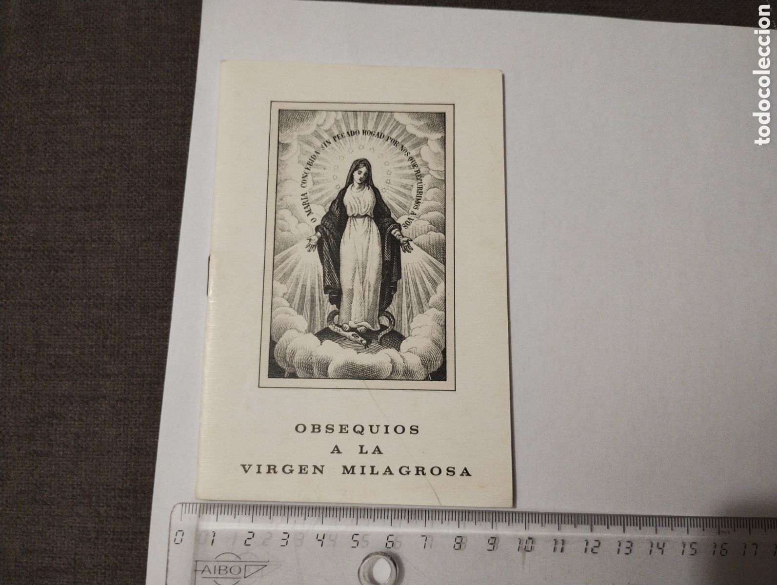 Libros de segunda mano: Librito obsequios a la Virgen Milagrosa - Foto 1