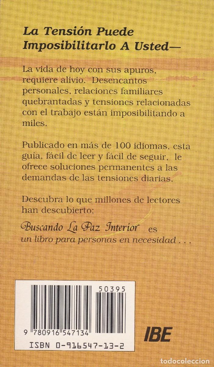 Libros de segunda mano: Buscando la paz interior. - Foto 3