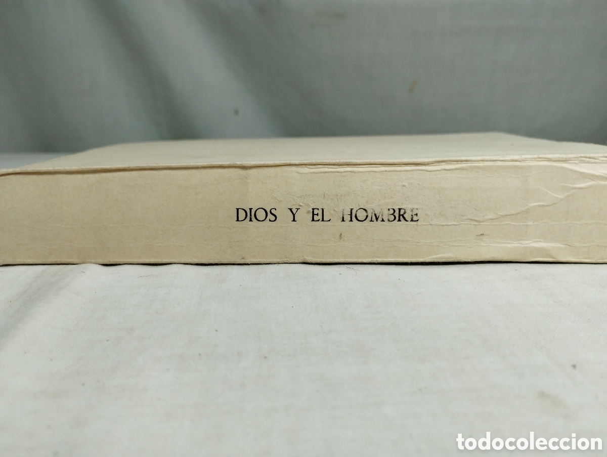 Libros de segunda mano: Dios y el hombre. Baldomero Jim&eacute;nez, 1973 - Foto 3
