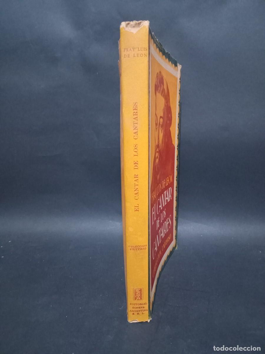 Libros de segunda mano: FRAY LUIS DE LEON - EL CANTAR DE LOS CANTARES - 1943 - Foto 2