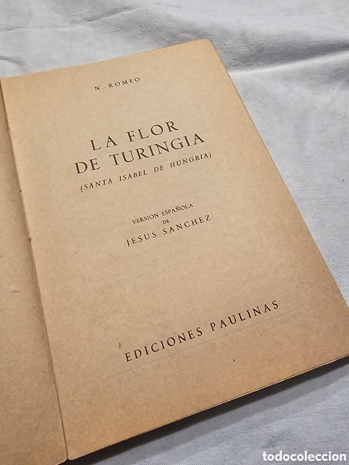 Libros de segunda mano: LA FLOR DE TURINGIA. N.ROMEO - Foto 2